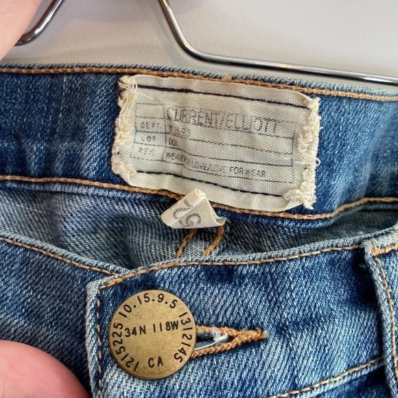 Current/Elliot The Traveler Straight Leg Jeans - Picture 5 of 6